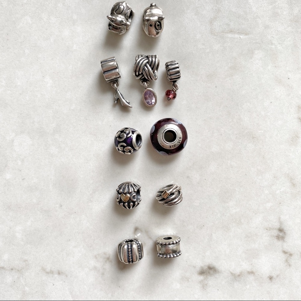 Pandora bracelet charms - individual
